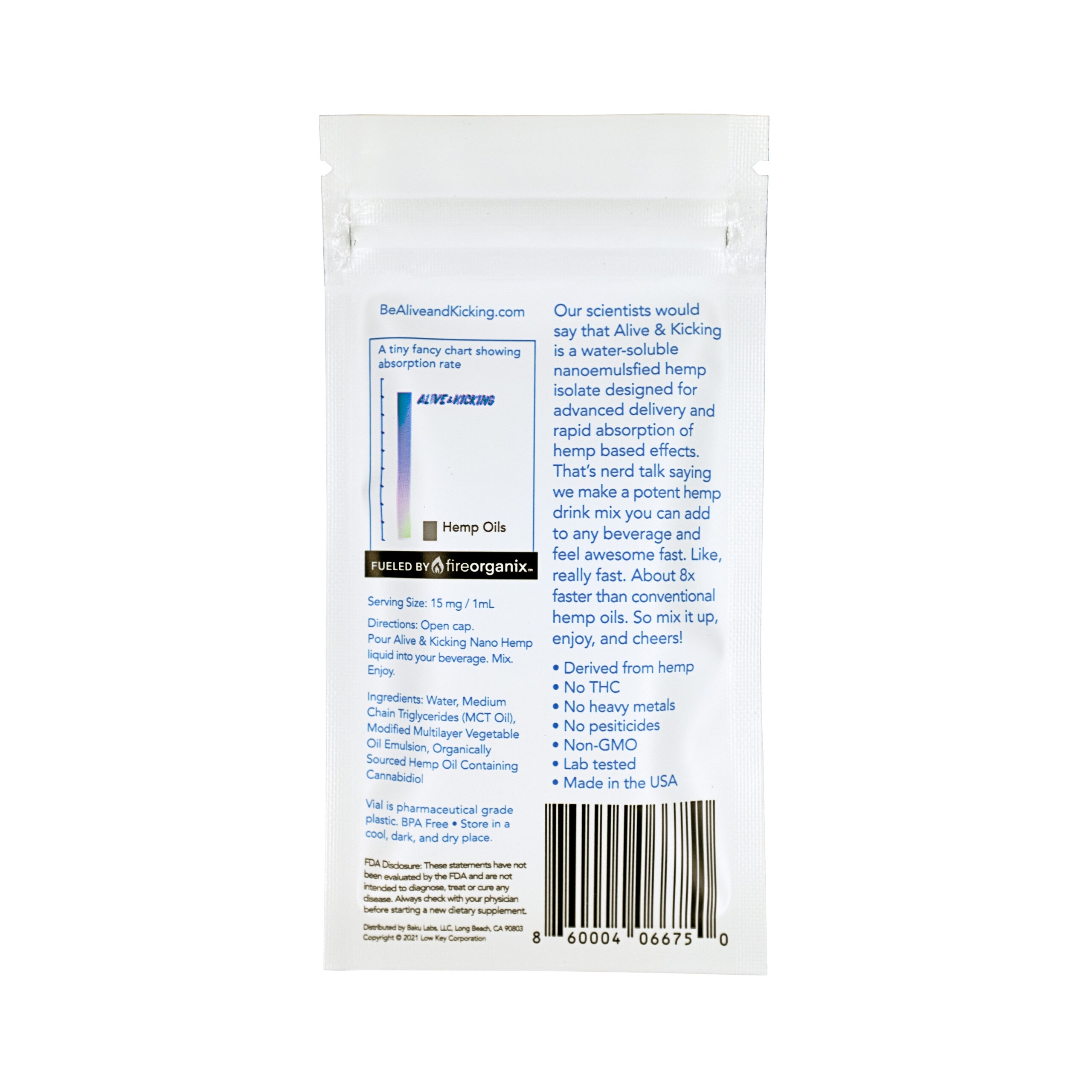 Nano Hemp Drink Mix